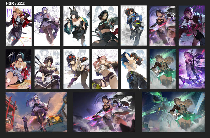 Prints - HSR / ZZZ