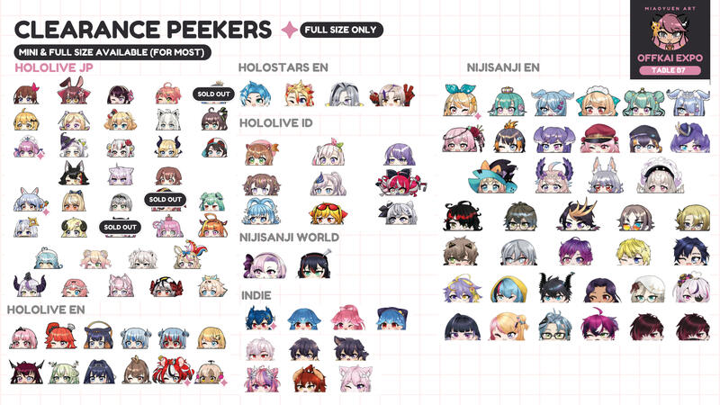 Clearance Peekers Clearance Peekers